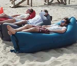 Sillones Inflables Modernos, Sofás Plegables de PVC Ecológico, <span class=keywords><strong>Muebles</strong></span> Multifuncionales para Exteriores, Playa, Picnic, Festivales de Música - Product Image 3
