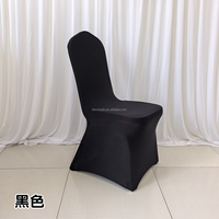 Housse de chaise en spandex blanc pour la décoration de chaises de banquet de mariage et de restauration hôtelière SMOOTH