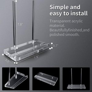 <span class=keywords><strong>Caballete</strong></span> de soporte de exhibición de libro de álbum de acrílico transparente de mesa <span class=keywords><strong>para</strong></span> mostrar imágenes, libros, hojas de música, cuadernos, Cds - Product Image 4