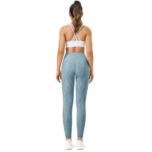 Pantaloni da ginnastica con controllo della pancia a vita alta Leggings da Yoga