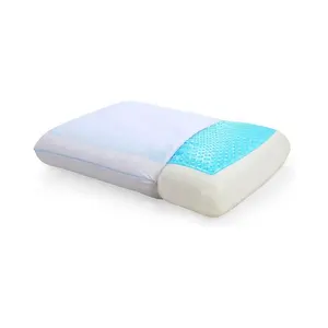 Yan uyuyanlar için soğutma küp yastık bellek köpük yatak firma yastık yumuşak yastık desteği baş boyun omuz ağrı kesici