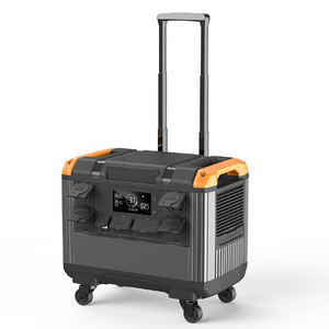 สถานีพลังงานแสงอาทิตย์แบบพกพา 3000W 2688Wh ลิเธียมไอออน แบตเตอรี่ภายนอก คลื่นไซน์บริสุทธิ์ สำหรับใช้ในบ้านและนอกบ้าน ลิเธียม-I ขายดี - Product Image 2