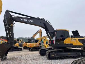 Excavadora Volvo 300 Usada de Gran Tamaño, Modelo 2024 de Suecia, Tipo Oruga, 30000 kg, Casi Nueva, Componente Principal del Motor, 1 Año de Garantía - Product Image 3