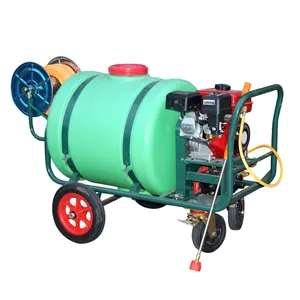 Good quality 160l 300l hand push gasoline sprayer diesel engine sprayer pump agricultural cart sprayer