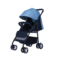 Système de voyage en lin pliable à une main, poussette 2 en 1 pour garçons et filles de 0 à 3 ans