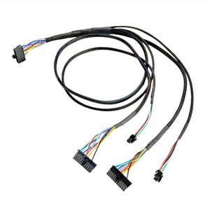 Auto bedradingssysteem <span class=keywords><strong>2</strong></span> naar 4 splitter Molex bedradingssysteem auto bedradingssysteem met connector waterdichte kabelassemblage - Product Image 1