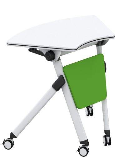 Fan-Shaped Wooden Table Board