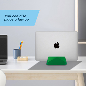 ที่วางแท็บเล็ตตั้งโน้ตบุ๊คแนวตั้งสีเขียว - Product Image 5