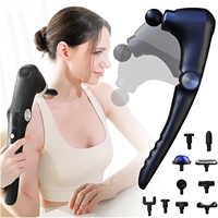 Masseur électrique sans fil pour les mains avec chaleur, masseur rechargeable en forme de gant pour les doigts, la paume et les articulations, 1500 mAh, pour l'arthrite