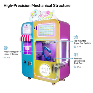 Distributeur automatique de barbe à papa intelligent de qualité supérieure, modèle 2026 - Product Image 2