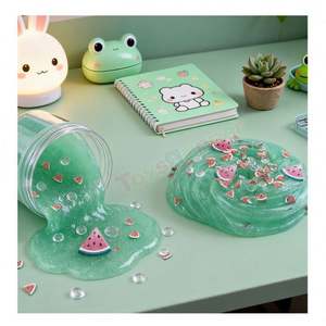 Set de Slime DIY Educativo y Colorido con Brillo y Adornos, Hecho a Mano, para Fiestas, Seguro para Niños, Plastilina para Modelar, Suministro a Granel - Product Image 2