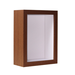 15.2*20.3cm Khung hộp bóng gỗ 6cm Khung hộp sâu đen trắng khung hộp rỗng - Product Image 3