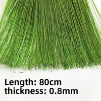 22 Gauge 0,8mm Flexibler Basteldraht für DIY-Blumenherstellung, Geeignet für Rosen, Pfingstrosen, Pflaumenblüten, Seidenkunst und Blumenarrangements