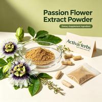 Extrait de Passiflore de Haute Qualité en Poudre, Flavones 4%, Extrait de Passiflora Incarnata, Extrait Herbal Naturel, Prix en Gros