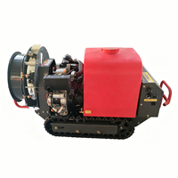 Pulvérisateur agricole sur chenilles UCARRY URS200 200L avec pompe RC, réservoir sous pression 280kg, équipement de verger haute sécurité