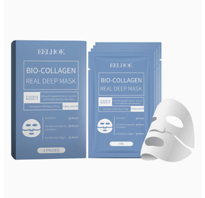 Masque hydratant élastique au collagène pour une peau soyeuse et douce, éclaircissant et unifiant le teint - Product Image 1