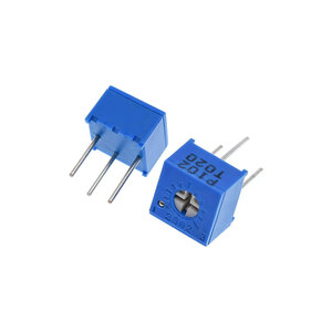 Kit de 10 Potenciómetros 3362 de Alta Precisión, Resistencia Variable 3362P 100R -1M 200R 500R 1k 2k 5K 10K 20K 50K 100K 200k 500k - Product Image 1
