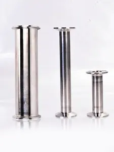 SS304 1.5 "x 6" tubo Tri-Clover per bobine sanitarie tubo Tri-Clamp