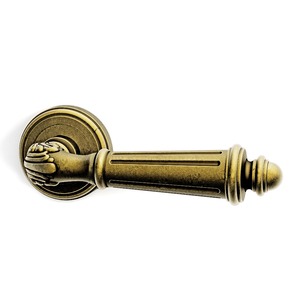 Manillas de Puerta Interiores de Diseño Antiguo, Simétricas, para Entrada de Apartamentos, Hoteles y Habitaciones, Mecanismos de Bloqueo con Palanca de Control y Barras de Tracción - Product Image 1