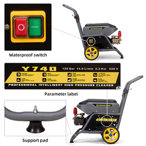 Nettoyeur haute pression LIDOU Y740 2,2 kW 120 bars 14 L/min, machine de lavage de voitures commerciale - Product Image 6