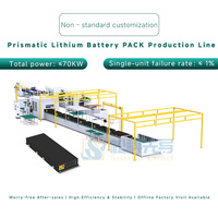 Lini Perakitan Otomatis Paket Baterai Lithium Ion untuk Skuter Listrik Kargo & Sepeda Listrik Roda 3 220V/380V Efisiensi 8PPM