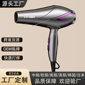 Hair Dryer 2400W Negative Ion Blue Light Protection Salon Grade Low Noise Strong Wind - Product Image 4