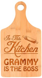Planche à découper en bambou, en forme de pagaie, cadeau de fête des mères pour grand-mère dans ce cuisine, grammes - Product Image 2