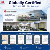 Remorque de toilettes mobiles certifiée DOT Belyoo, remorquable, pour parcs, fabriquée en Chine