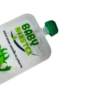 Sachet Doypack personnalisé imprimé en héliogravure de qualité alimentaire avec bec verseur et bouchon anti-fuite pour emballage de grains de café