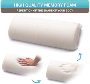 Mejor Venta de espuma de látex <span class=keywords><strong>Cervical</strong></span> Roll Bolster almohada redonda para columna lumbar y soporte para piernas - Product Image 3