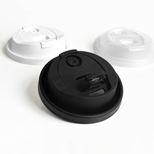 Tapas de Plástico Desechables Ecológicas Premium de 90 mm y 95 mm para Vasos de Té con Leche Boba, Café y Otras Bebidas - Product Image 1