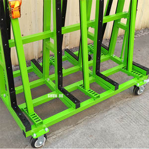 500Kg Laadvermogen Glas Graniet Marmeren Plaat Transport Omzet <span class=keywords><strong>Trolley</strong></span> Klein Formaat Een <span class=keywords><strong>Frame</strong></span> Glazen Rek - Product Image 6