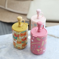 PAISEN personnalisé Silicone coloré paille Topper couvre mignon ensemble fixation paille Topper paille à boire conseils couvercles
