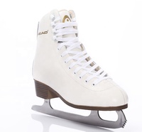 Chaussures de patinage artistique sur glace professionnelles HEAD F600 PRO pour adultes - Chaussures à roulettes avec lames en acier inoxydable