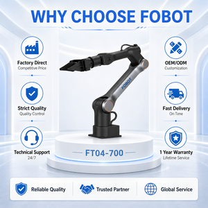 Bras robotisé industriel 6 axes FT04-700, charge utile 7 kg, portée 700 mm, précision 0,1 mm, garantie 1 an, pour machine d'assemblage et de placement 1. E - Product Image 6