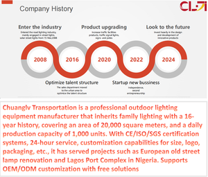 Poteau d'éclairage de rue en acier galvanisé de qualité supérieure, poteau d'éclairage galvanisé - Product Image 2