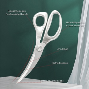 Multifunctional <strong>Kitchen</strong> Scissors, Professional Poultry Shears for Bone, Chicken, Meat, Fish, Turkey, Barbecue Scissors - Product Image 3