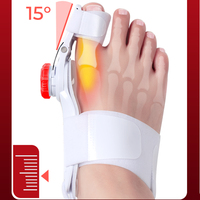 Attelle de Correction du Hallux Valgus Tech Love OEM avec Bouton Mécanique Réglable et Emballage Personnalisé