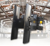 Nuevo Abrazadera de Neumáticos Compatible con Carretillas Elevadoras, Diseño de Placa de Sujeción Extendida para Plantas de Fabricación de Neumáticos y Almacenes, 1 Año de Garantía