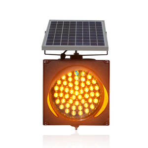 <span class=keywords><strong>Luce</strong></span> di Avvertimento Solare LED <span class=keywords><strong>Lampeggiante</strong></span> Ambra 200mm per Sicurezza Stradale, <span class=keywords><strong>Luce</strong></span> di Segnalazione Traffico <span class=keywords><strong>Gialla</strong></span> <span class=keywords><strong>Lampeggiante</strong></span> Solare 200mm - Product Image 2