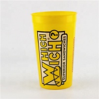 Promotionnel 32 Oz. Gobelet de stade en plastique lisse