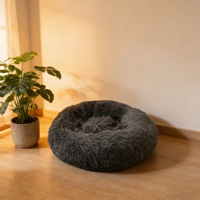 Nouveau Lit Douillet Anti-Anxiété en Fourrure Shag pour Chats et Chiots - Prix Usine YangYang