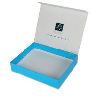 Boîte d'emballage rigide en carton argenté personnalisée pour aligneurs dentaires, avec insert en mousse EVA et fermeture magnétique