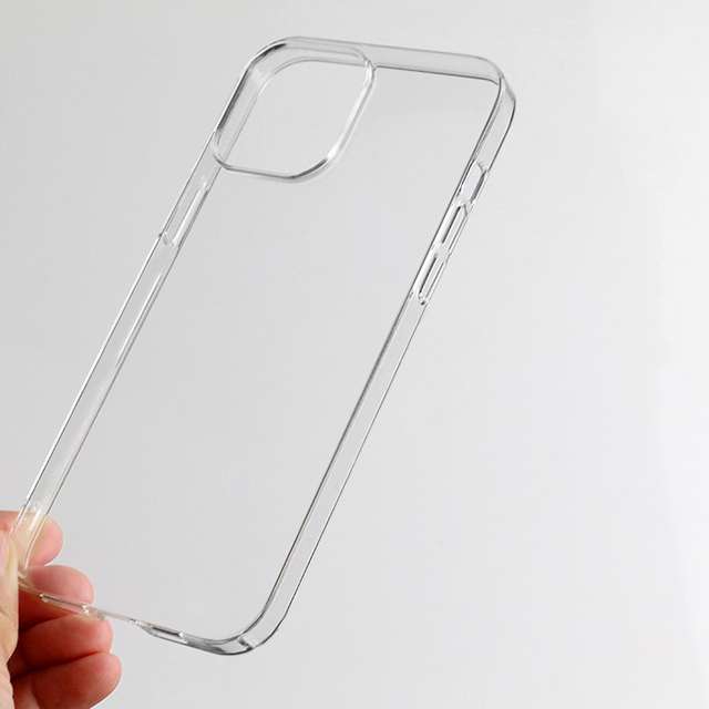 Factory Wholesale Crystal Clear Transparent Hard Plastic PC Anti Yellow Back Cover Phone Case for iPhone for All Android Phones