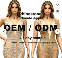 Accessoires de coiffure de mariage transfrontaliers pour adultes : Coiffe nuptiale, coiffure à strass faite à la main, bandeau de mariage pour chignons