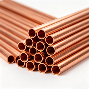 Tubo de Cobre Rojo Sin Costura 9% T2 C11000, Tubería de Cobre Dura y Recta para Refrigeración, HVAC, Sistema Hidráulico, Longitud Personalizada - Product Image 2