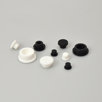 Oeillet d'étanchéité en caoutchouc personnalisé bouchon de tuyau Joint bouchon en silicone de type T Bouchon en silicone rond à isolation solide creuse