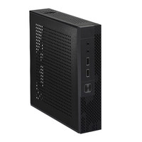 SKTC TX02 Mini Case, Chasis ITX Delgado, Silencioso, para Control Industrial, PC Portátil, Montaje Trasero de Media Altura, Torre Completa de Acero