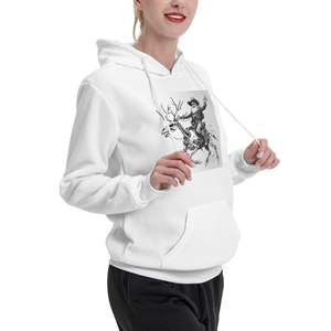 Sweat à capuche épais pour femmes avec image personnalisée Sweat-shirt confortable pour les couples - Product Image 4