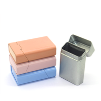 Boîte en métal personnalisée avec couvercle à charnière pour cartes à jouer, boîte à prières, étui à tabac/cigares, fabricant de contenants de rangement